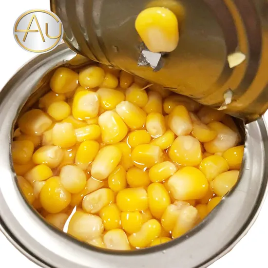 Factory Price New Season Yellow Sweetness Corn Health Food Canned Food