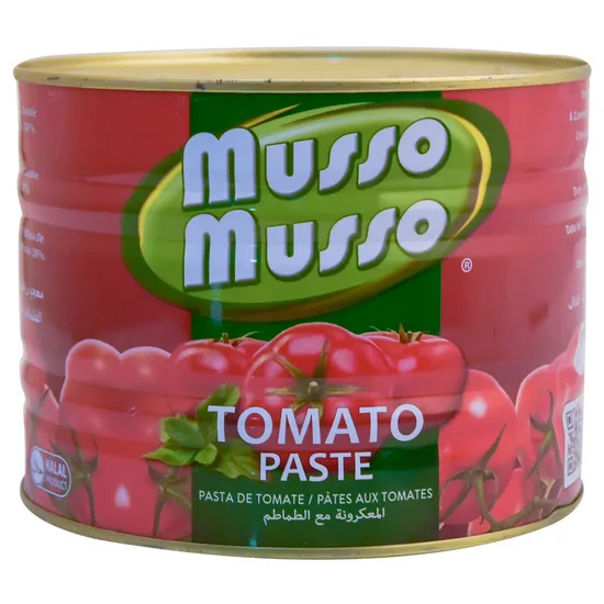 Aseptic Canned Tomato Paste Sachet 28-30 Small Tomato Paste Production Line Price Per Ton 220kg Tomato Paste in Tin