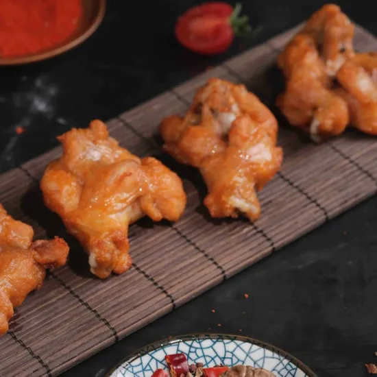 Factory Production Food Rattan Pepper Butterfly Wings Tender