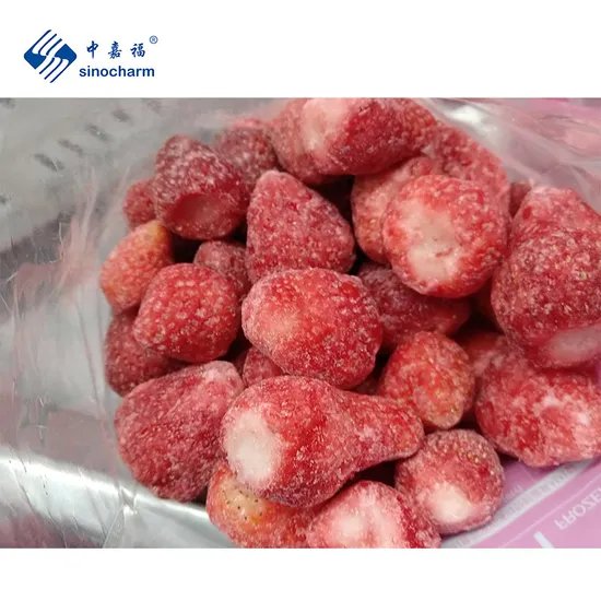 Sinocharm 25-35mm A13 Frozen Sweet Whole Strawberry Fruit Halal Manufacture Wholesale Price 1kg IQF Strawberry