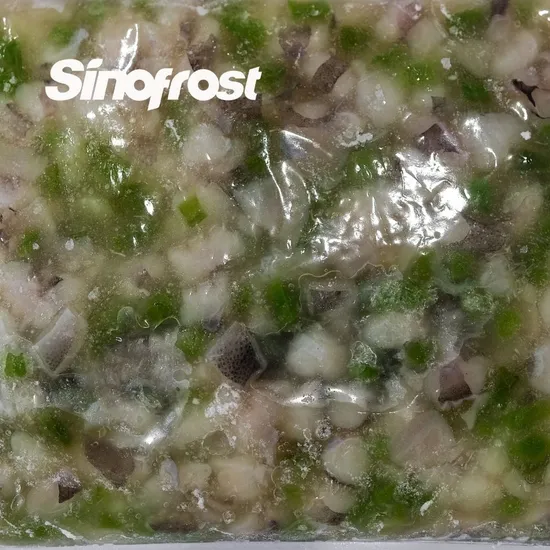 Frozen Wasabi Octopus, Wasabi Tako, Frozen Octopus Salad - Wholesale Exporter, Halal Certified