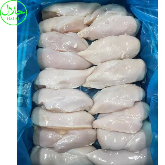Frozen Halal Chicken Meat Chicken Breast with Skinless Boneless Tender Aroma Tasty