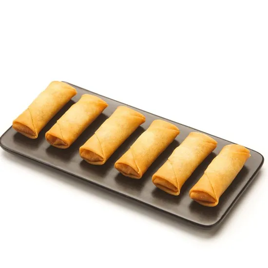 Longtai Very Popular Chinese Snacks Frozen Food Spring Rolls with Vegetable Fillings
