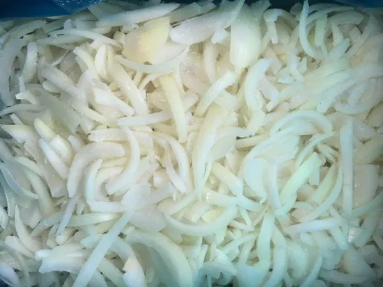 Frozen China Onion Strip, IQF