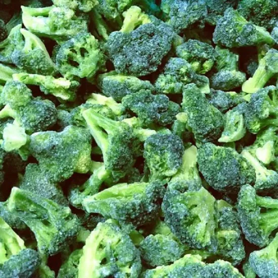 Winter Crop IQF Broccoli Frozen Broccoli Floret 3-5cm