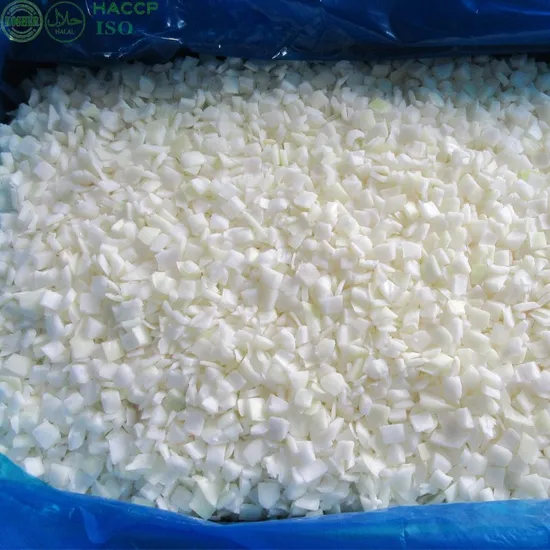 China Vegetables Frozen Green Spring Onion Rings IQF Onion Diced/Sliced/Chunk Factory Supplier