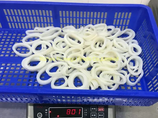 Wholesale Premium Seafood Frozen Squid Ring IQF Frozen Squid Rings
