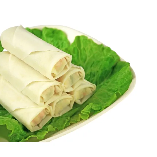 Frozen Spring Rolls Vegetable Filling, Crispy Golden Easy to Fry or Bake