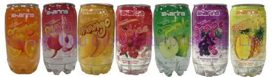 345 Ml Pet Can Carbonated Orange Juice Drink