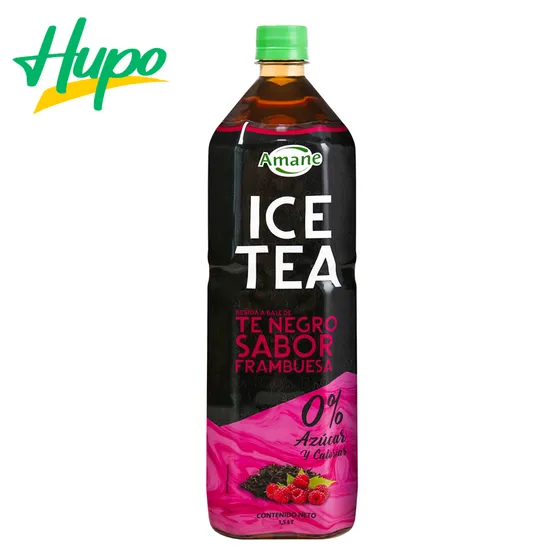 500ml Ice Black Tea Juice Drink with Lemon Flavor