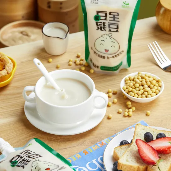 ISO9001 Factory Instant Health Beverage Chinese Traditional Soybean Drink Soy Milk