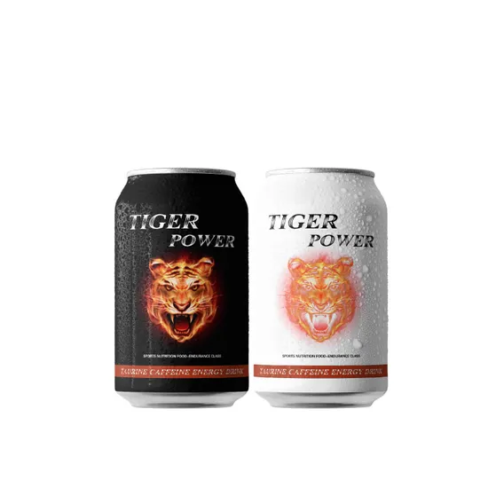 OEM Private Label 250ml 330ml 500ml Canned Bulk Prime Taurine Vitamin No Alcoholic Beverage Sugar Free Sweet Fruit Juice Carbonated Energy Soft Beverage Drinks