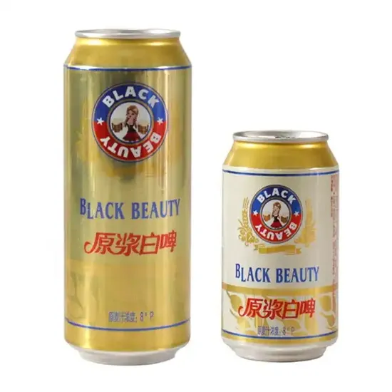 High Quality Barley Malt Flavorful Hops OEM Can Wheat Stout Lager Beer with Private label