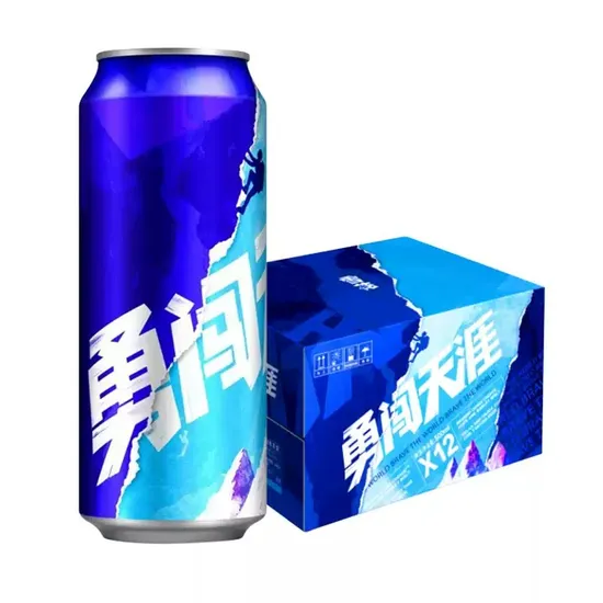 Brave The World Series Craft Beer OEM Snow Beer 4.5% Vol Cans