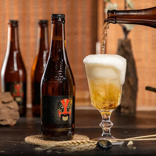 OEM ODM China Manufacturer Snow Beer 5%Vol Alcohol Malt Brewery Beverage Drinks