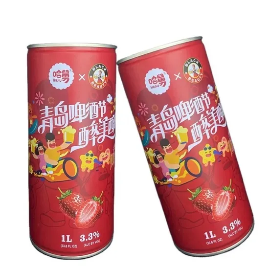 OEM/ODM Service Fruit Flavor Fresh Beer Strawberry Wheat Beer
