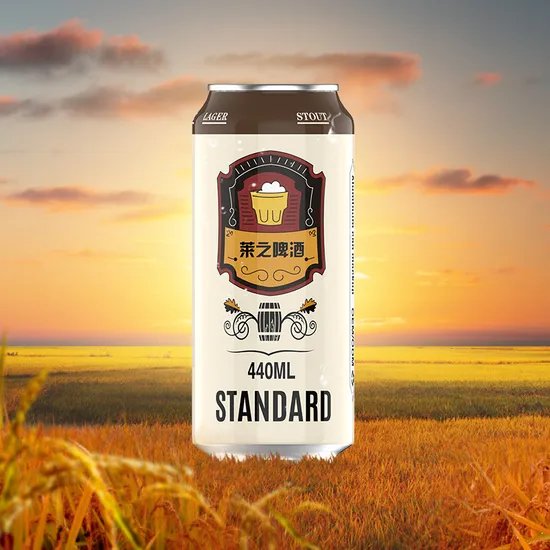 2024 New Style Extra Strong Aluminum Canned Craft Lager Dark Stout Beer