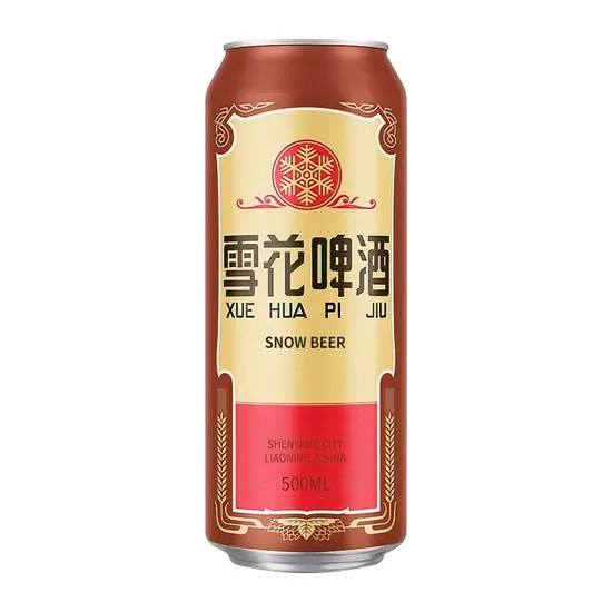 500ml Beer Factory Private Label 4.7% Alcohol Old Snow Beer