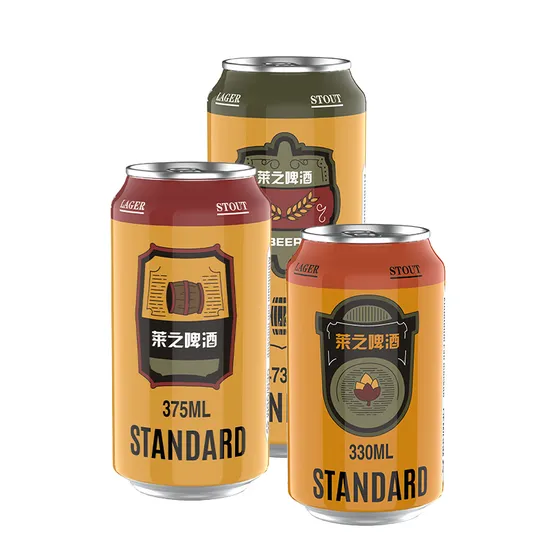 Alcoholic Beverage 330ml Canned Beer with OEM Service Fruit Beer Drinks Relaxing