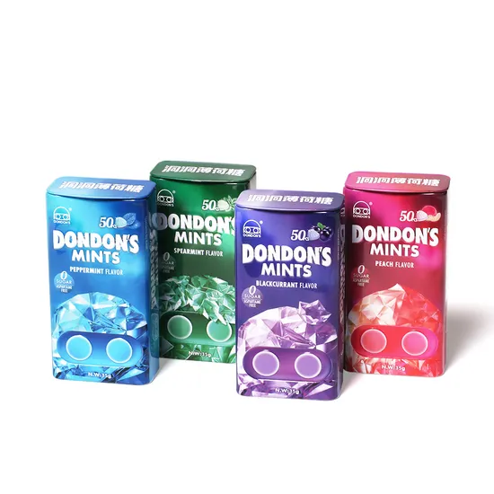 35g Private Label Sugar Free Candy Mint Shape Confectionery Sweets Snacks