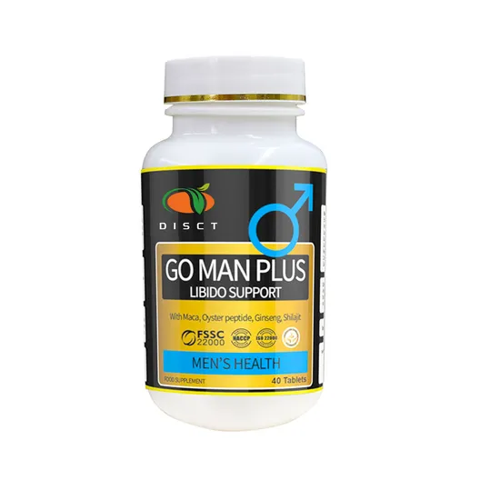 Herbal Supplement Horny Goat Weed Go Man Plus Tablet for Men