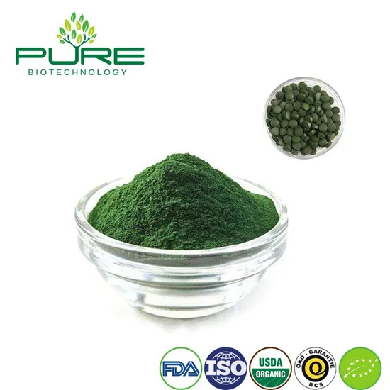 Food Grade Best Algae High Protein Spirulina Powder with Free Sample