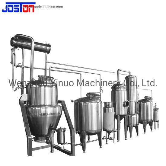 Herbal Extraction Concentration Production Line for Plant Extracts Pharmaceutical Machine