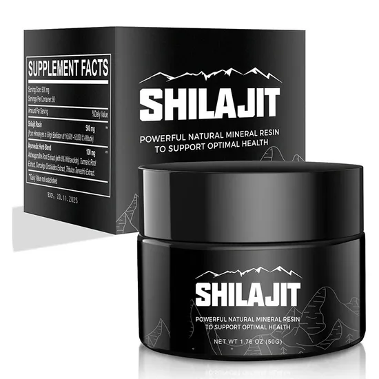 OEM Private Label High Quality Supplement Pure Himalayan Organic Pure Shilajit Resin