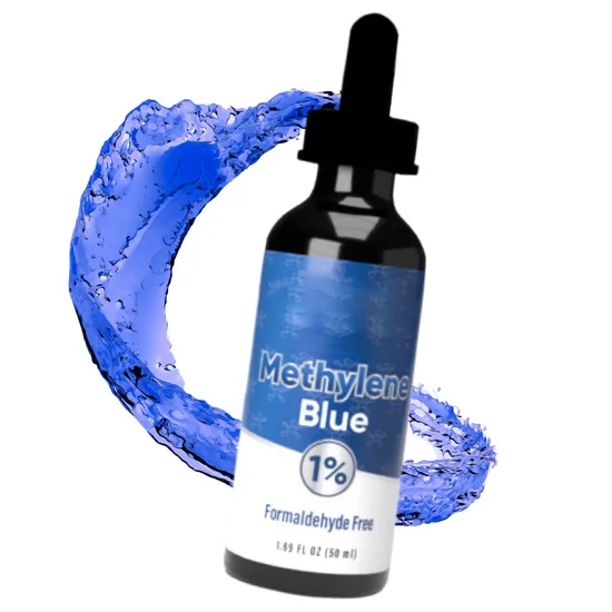 Factory Provide Methylene Blue Liquid Drops Anti-Aging and Cognitive Enhancing Properties