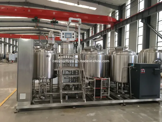 500L Brewing System Wine and Beer Making Supplies with Wort Chiller