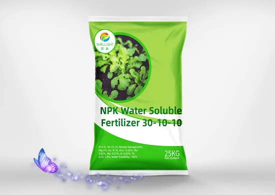 NPK 30-10-10 Te Water Soluble Fertilizer