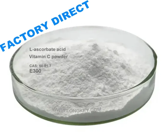 L-Ascorbic Acid Vitamin C Vc Powder Food Grade E300 CAS 50-81-7
