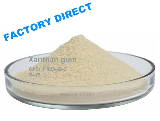 Xanthan Gum Powder Food Grade E415 Thinckeners Additives CAS 11138-66-2