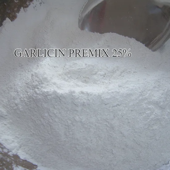 Garlicin Powder 25% Feed Grade Factory Supply Antibacterial for Feed for Poultry