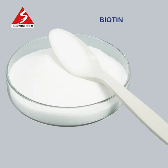 White Crystalline Powder Vitamin B7 (EP) D-Biotin CAS 58-85-5