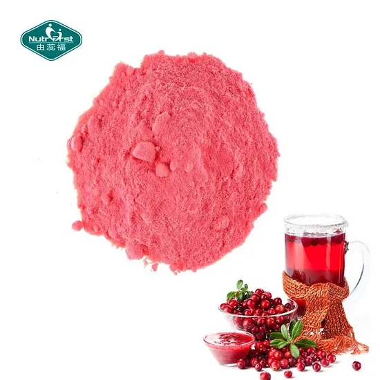 Nutrifirst Customized Gluten Free Freeze Dried Water Soluble Cranberry Fruit Extract Powder