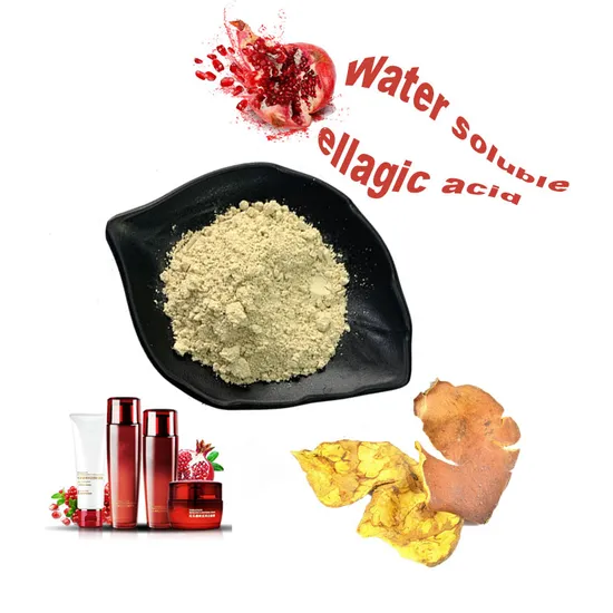 Natural Cosmetic Raw Materials Pomegranate Peel Extract Ellagic Acid