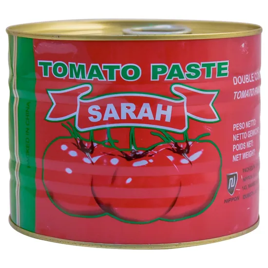 Factory 28-30% Brix Ho Tomato Paste 2200g with OEM Brand