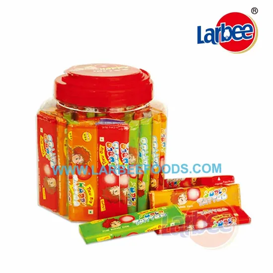 Chewing Tattoo Bubble Gum for Kids with Brc Certificate