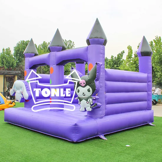 High Quality Purple Kuromi Inflatable Jumping Castle for Sale