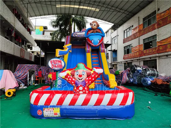 Commercial Wet Dry Combo Kids Jumper Jumping Slide Bounce House Fun Fair Inflatable Water Slide Chsl1261
