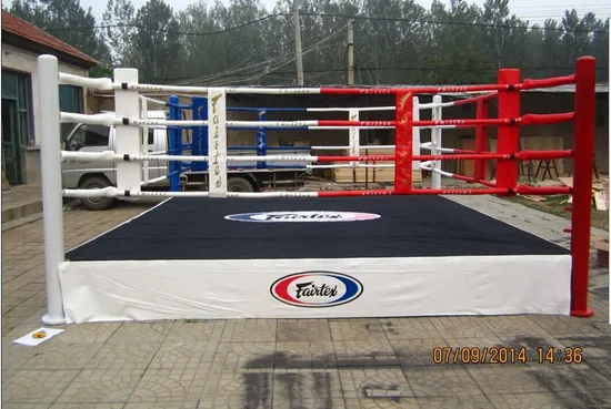 Professional Square MMA Cage Octagon Floor MMA Octagon Used Boxing Ring
