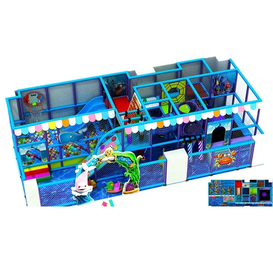 Children′s Playground Equipment Set with Indoor Soft Foam for a Cozy Play Area