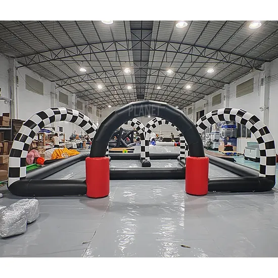 Outdoor Sports Game Zorb Ball Race Track Inflatable Go Kart Track