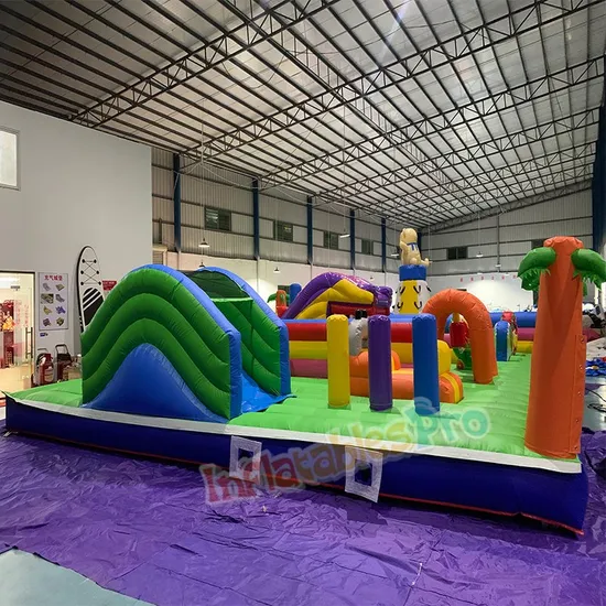 Action Air Castle Bouncer with Slide