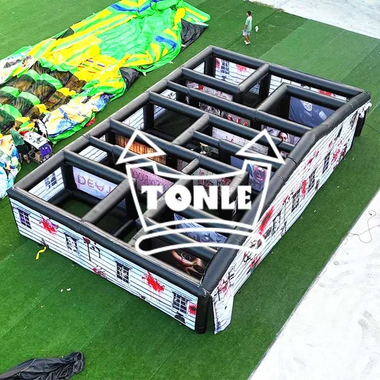 Commercial Halloween Haunted House Inflatable Maze for Sale