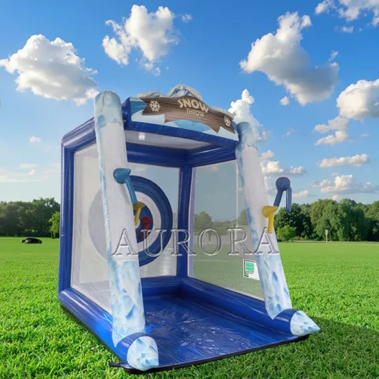 Outdoor Interactive Inflatable Axe Throwing Game for Events