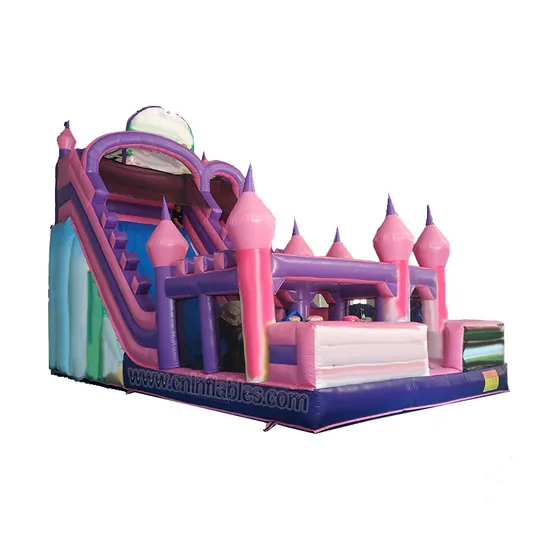 Orient Factory Inflatable Luxe Princess Castle Slide for Sale