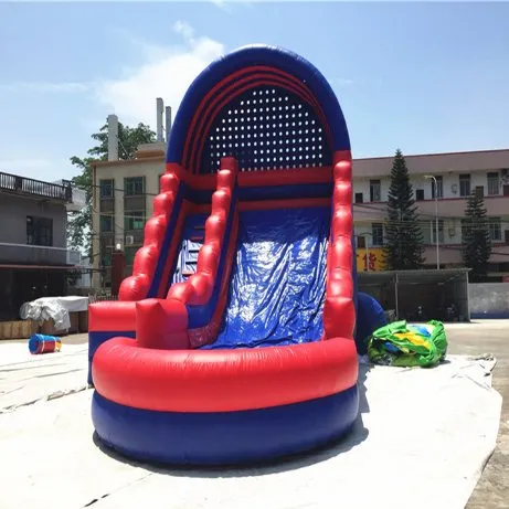Wholesale Hot Style Amusement Park Water Slides Pretty Inflatable Slide