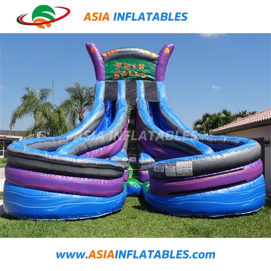 Dual Lane Inflatable Kahuna Water Slide, Big Kahuna Inflatable Water Slide for Sale